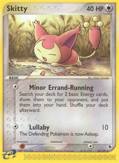 Skitty (44/109) [EX: Ruby & Sapphire] | Game Haven TX