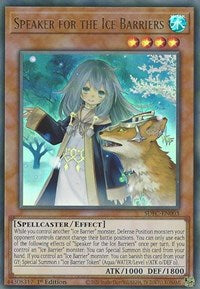 Speaker for the Ice Barriers [SDFC-EN003] Ultra Rare | Game Haven TX
