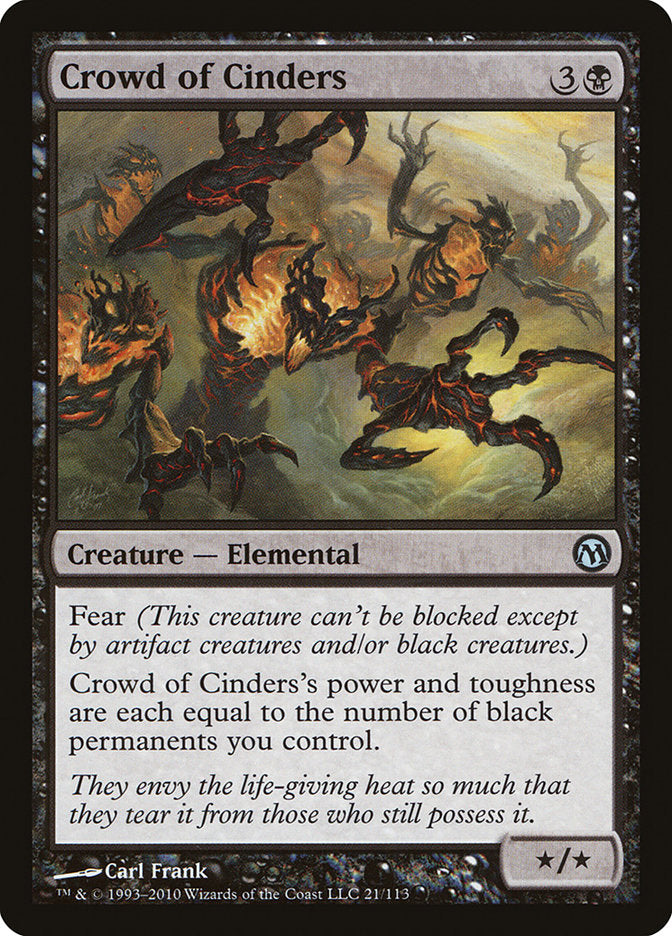 Crowd of Cinders [Duels of the Planeswalkers] | Game Haven TX