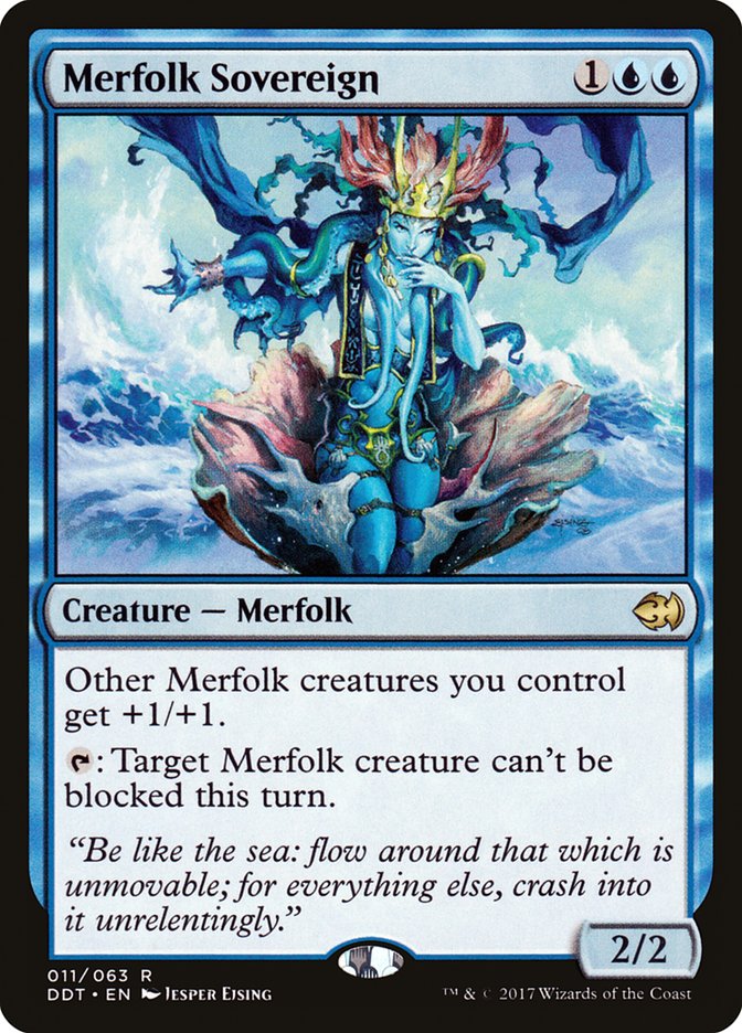 Merfolk Sovereign [Duel Decks: Merfolk vs. Goblins] | Game Haven TX