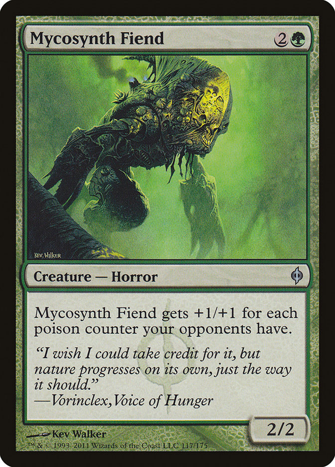 Mycosynth Fiend [New Phyrexia] | Game Haven TX