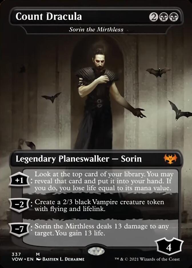 Sorin the Mirthless - Count Dracula [Innistrad: Crimson Vow] | Game Haven TX
