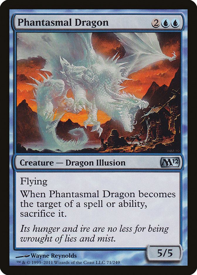 Phantasmal Dragon [Magic 2012] | Game Haven TX