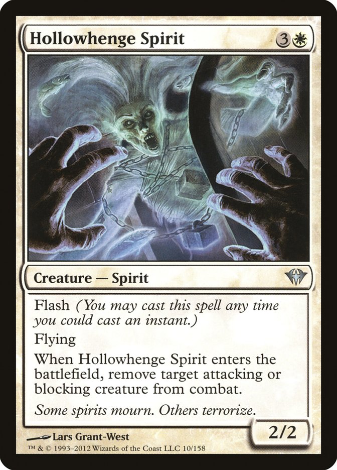 Hollowhenge Spirit [Dark Ascension] | Game Haven TX
