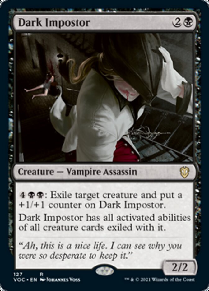 Dark Impostor [Innistrad: Crimson Vow Commander] | Game Haven TX