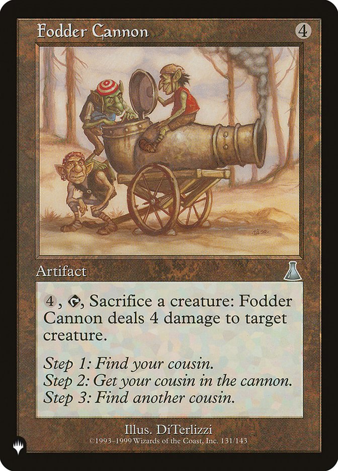 Fodder Cannon [The List] | Game Haven TX