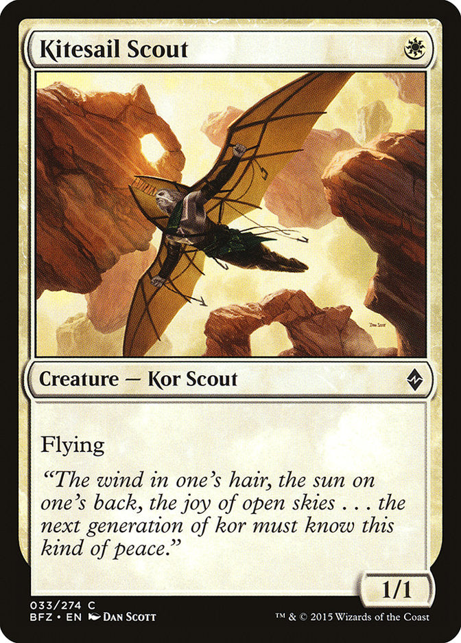 Kitesail Scout [Battle for Zendikar] | Game Haven TX