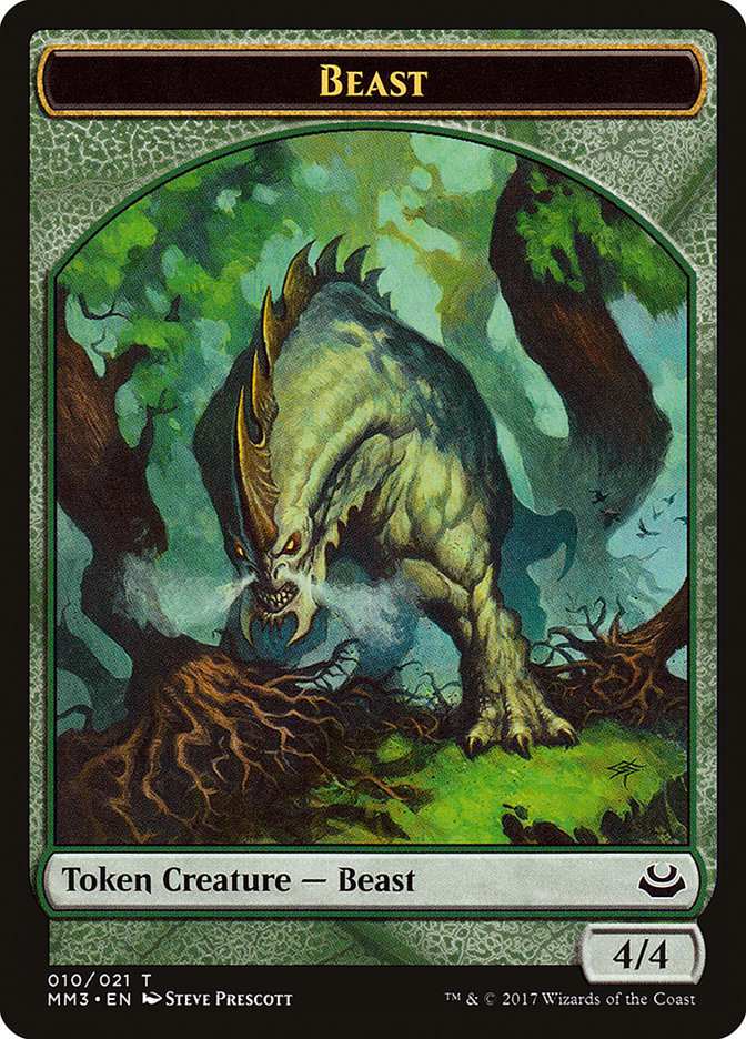 Beast (010/021) [Modern Masters 2017 Tokens] | Game Haven TX