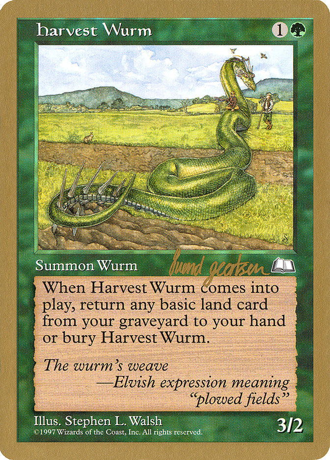 Harvest Wurm (Svend Geertsen) [World Championship Decks 1997] | Game Haven TX