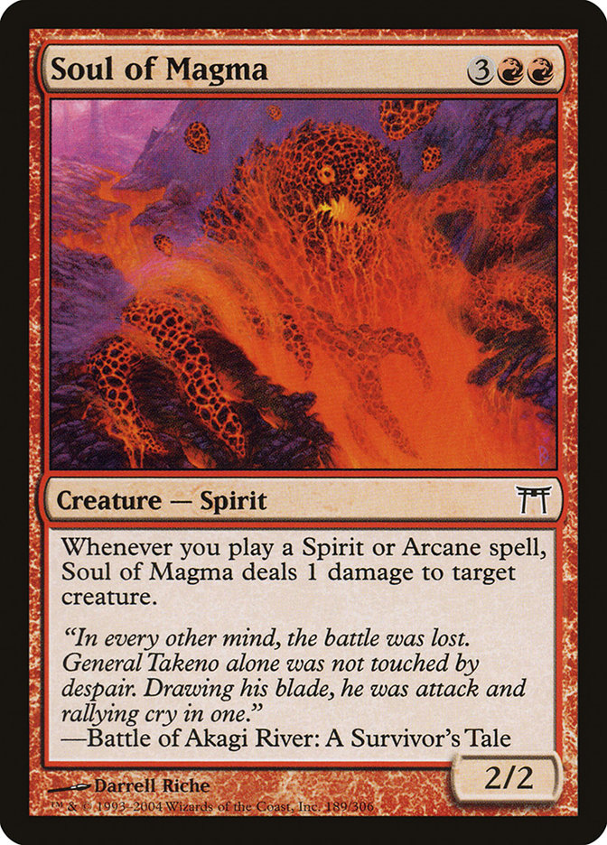 Soul of Magma [Champions of Kamigawa] | Game Haven TX