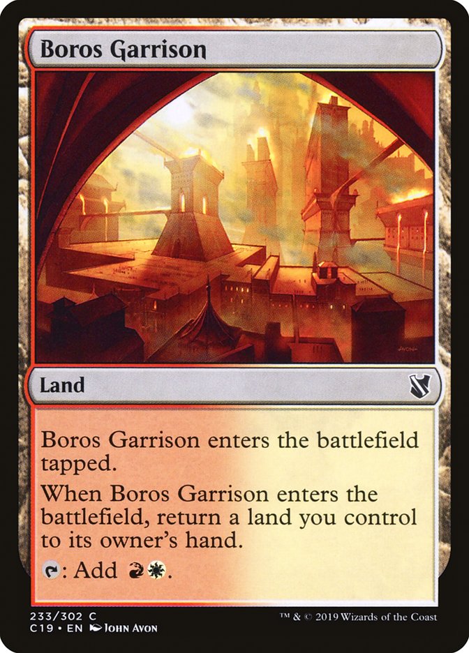Boros Garrison [Commander 2019] | Game Haven TX