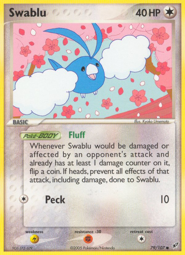 Swablu (79/107) [EX: Deoxys] | Game Haven TX