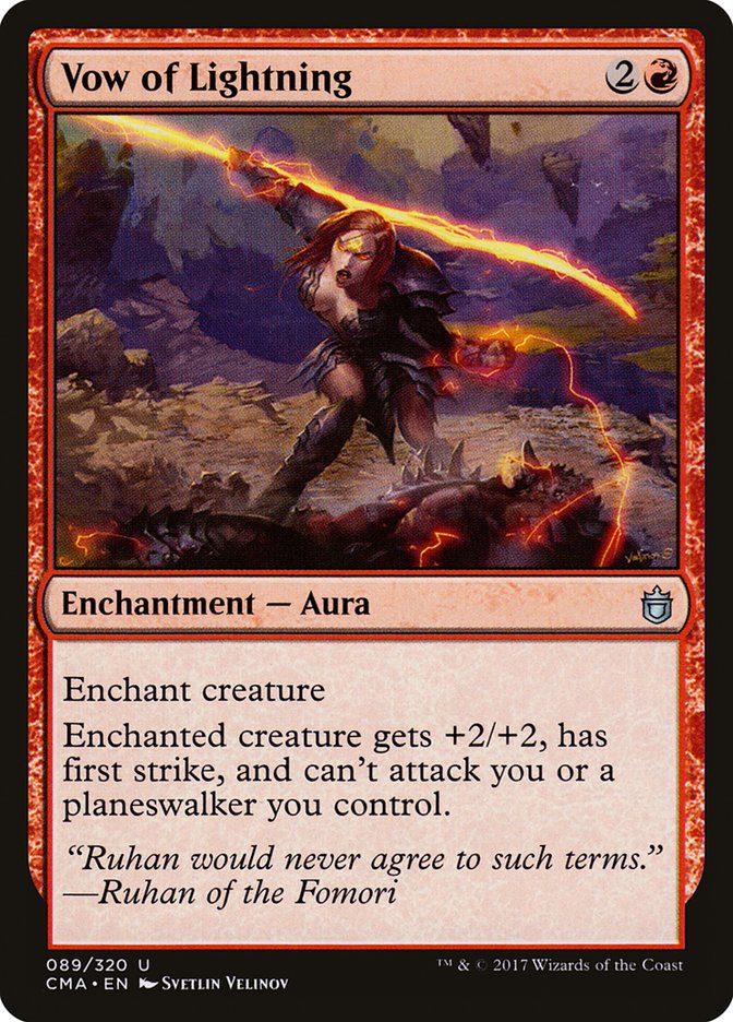 Vow of Lightning [Commander Anthology] | Game Haven TX