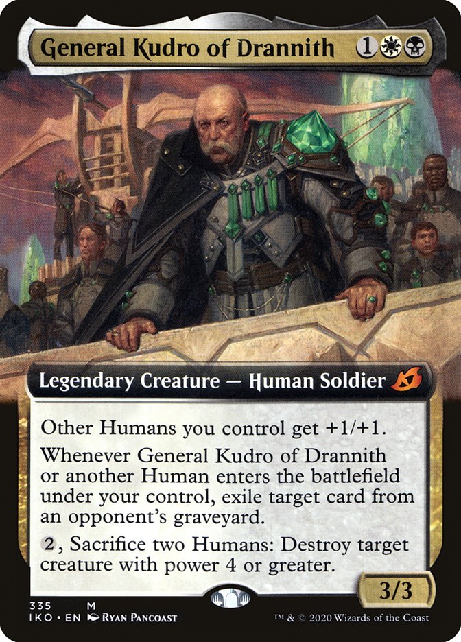 General Kudro of Drannith (Extended Art) [Ikoria: Lair of Behemoths] | Game Haven TX