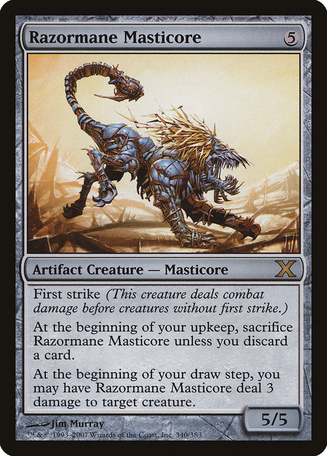 Razormane Masticore [Tenth Edition] | Game Haven TX
