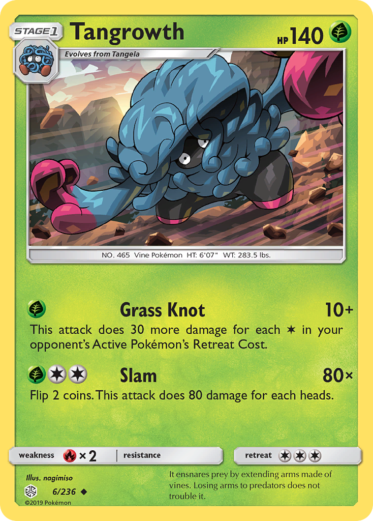 Tangrowth (6/236) [Sun & Moon: Cosmic Eclipse] | Game Haven TX