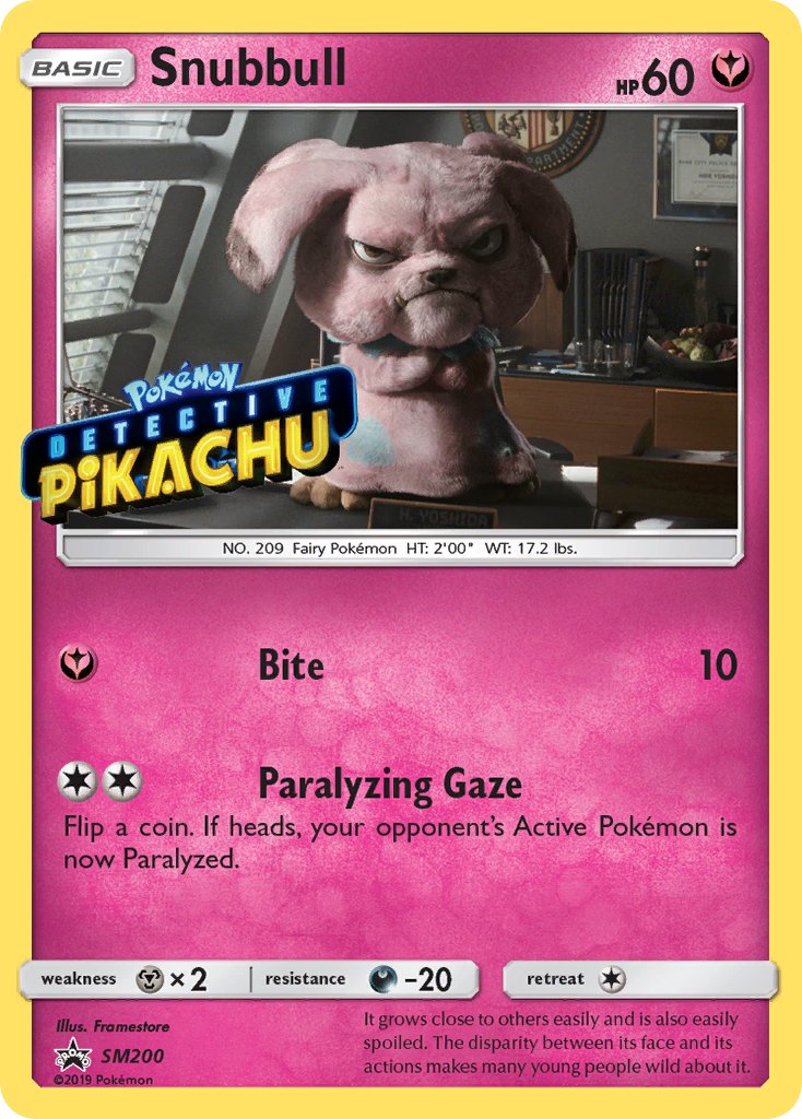Snubbull (SM200) [Sun & Moon: Black Star Promos] | Game Haven TX