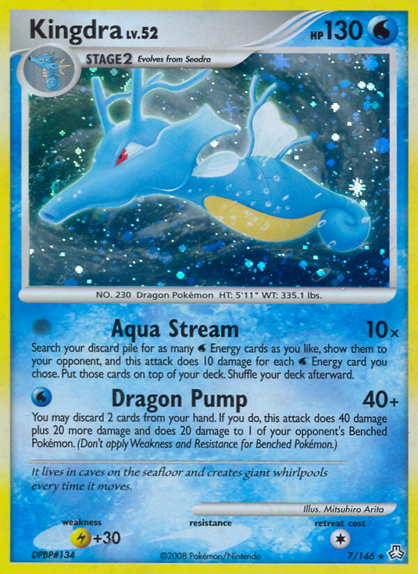Kingdra (7/146) [Diamond & Pearl: Legends Awakened] | Game Haven TX