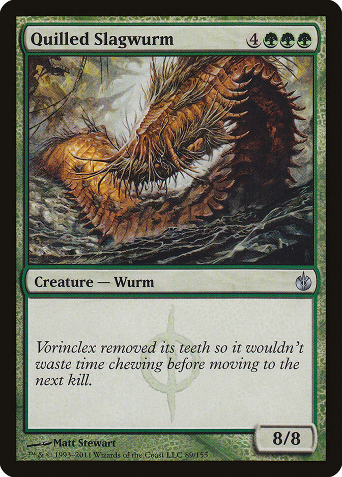 Quilled Slagwurm [Mirrodin Besieged] | Game Haven TX