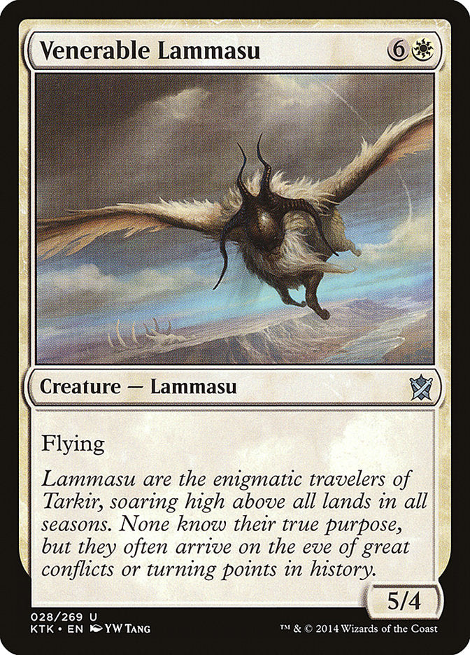 Venerable Lammasu [Khans of Tarkir] | Game Haven TX
