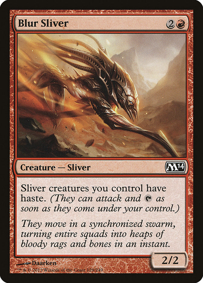 Blur Sliver [Magic 2014] | Game Haven TX