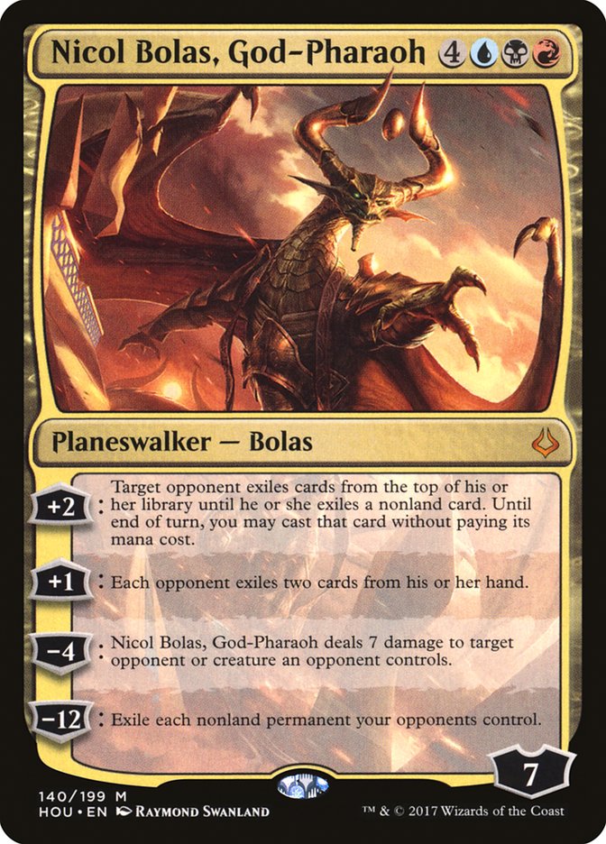 Nicol Bolas, God-Pharaoh [Hour of Devastation] | Game Haven TX