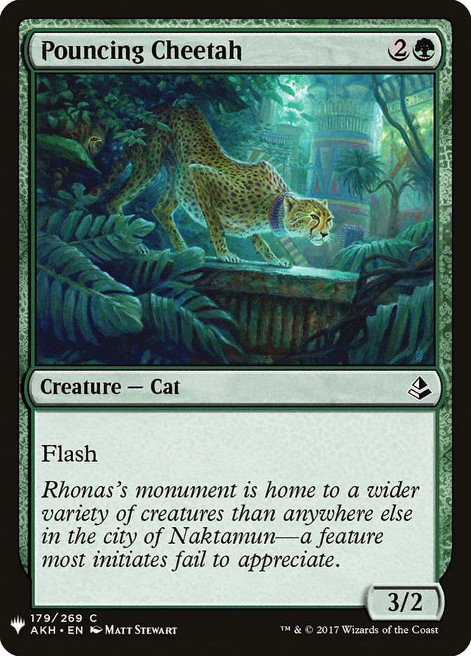 Pouncing Cheetah [Mystery Booster] | Game Haven TX