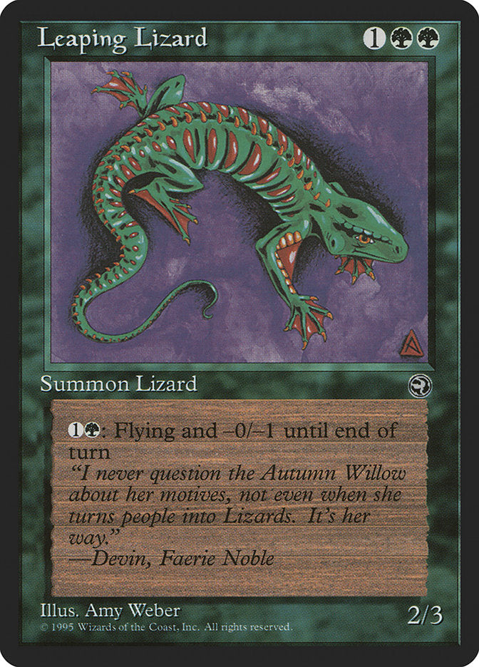 Leaping Lizard [Homelands] | Game Haven TX