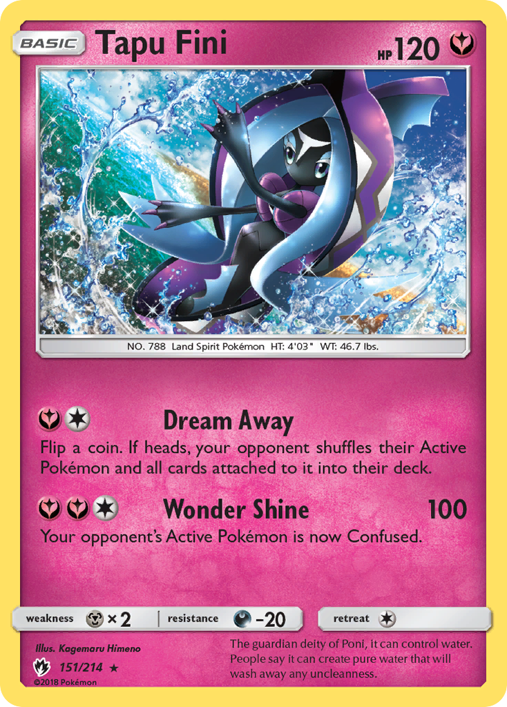 Tapu Fini (151/214) [Sun & Moon: Lost Thunder] | Game Haven TX