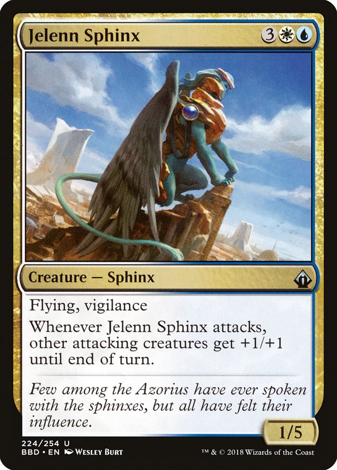 Jelenn Sphinx [Battlebond] | Game Haven TX