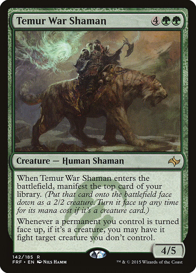Temur War Shaman [Fate Reforged] | Game Haven TX
