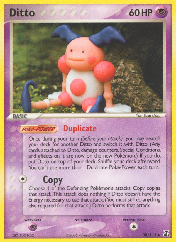 Ditto (38/113) [EX: Delta Species] | Game Haven TX