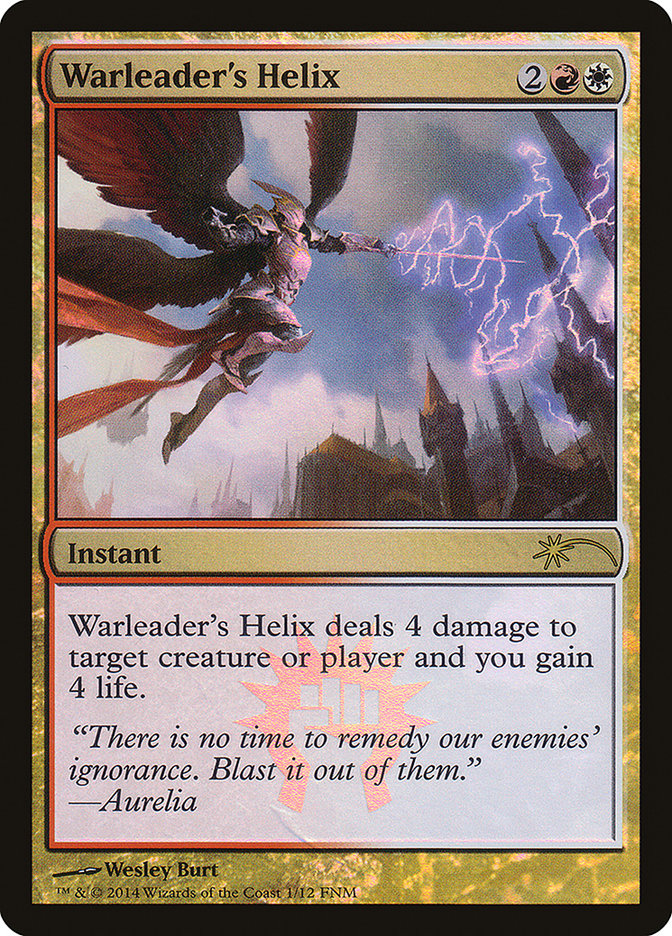 Warleader's Helix [Friday Night Magic 2014] | Game Haven TX