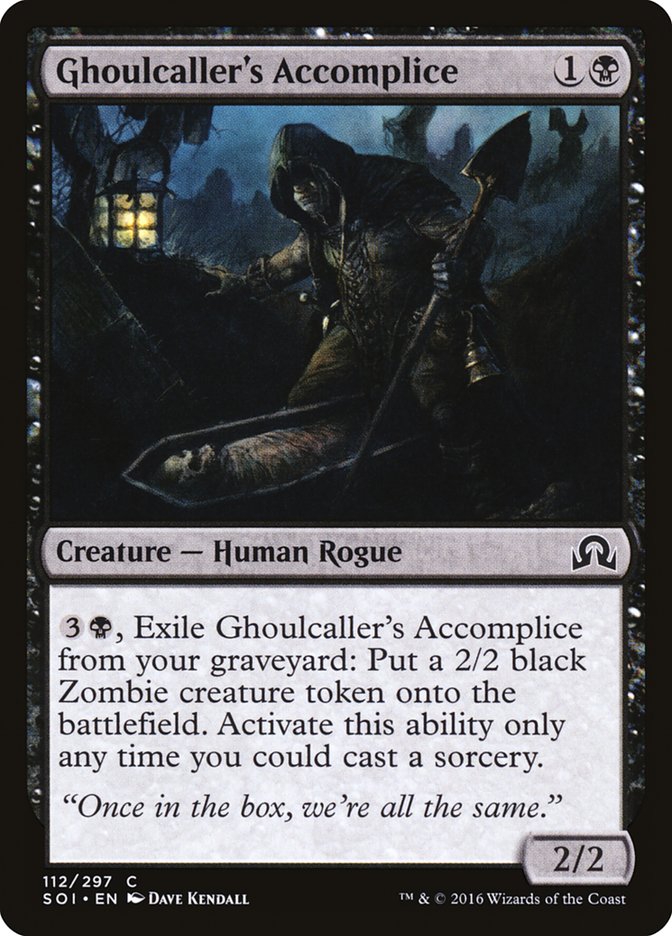 Ghoulcaller's Accomplice [Shadows over Innistrad] | Game Haven TX