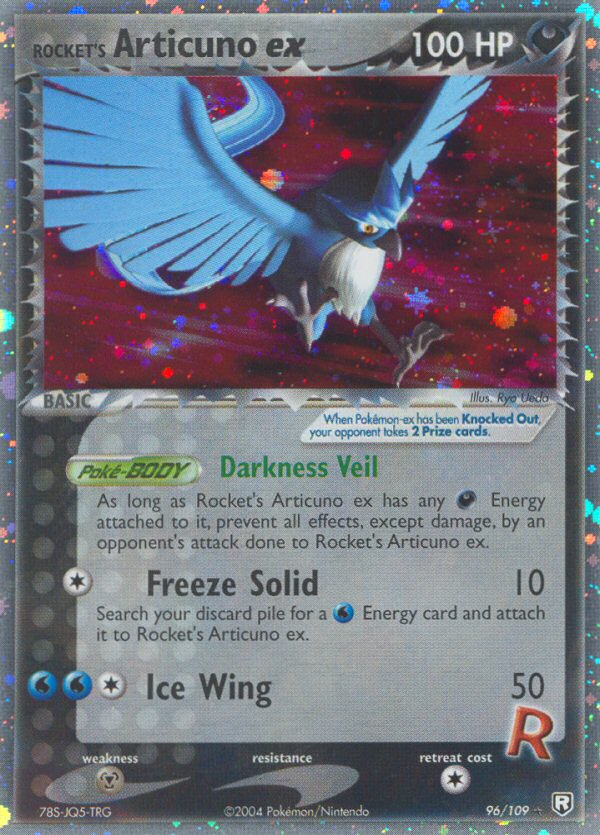 Rocket's Articuno ex (96/109) [EX: Team Rocket Returns] | Game Haven TX