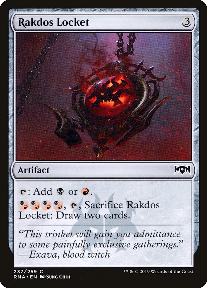 Rakdos Locket [Ravnica Allegiance] | Game Haven TX
