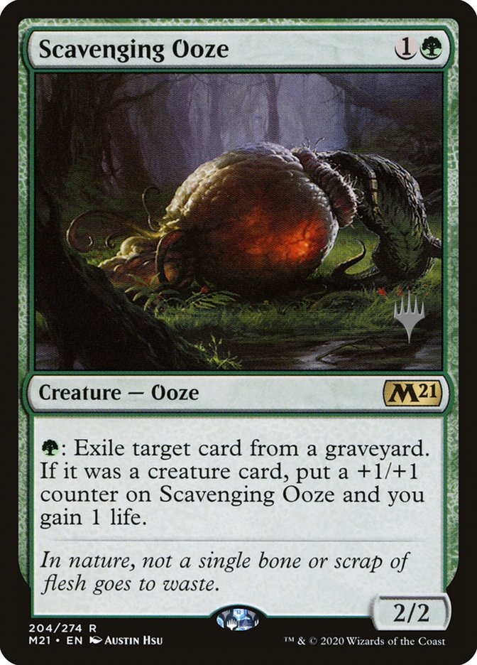 Scavenging Ooze (Promo Pack) [Core Set 2021 Promos] | Game Haven TX