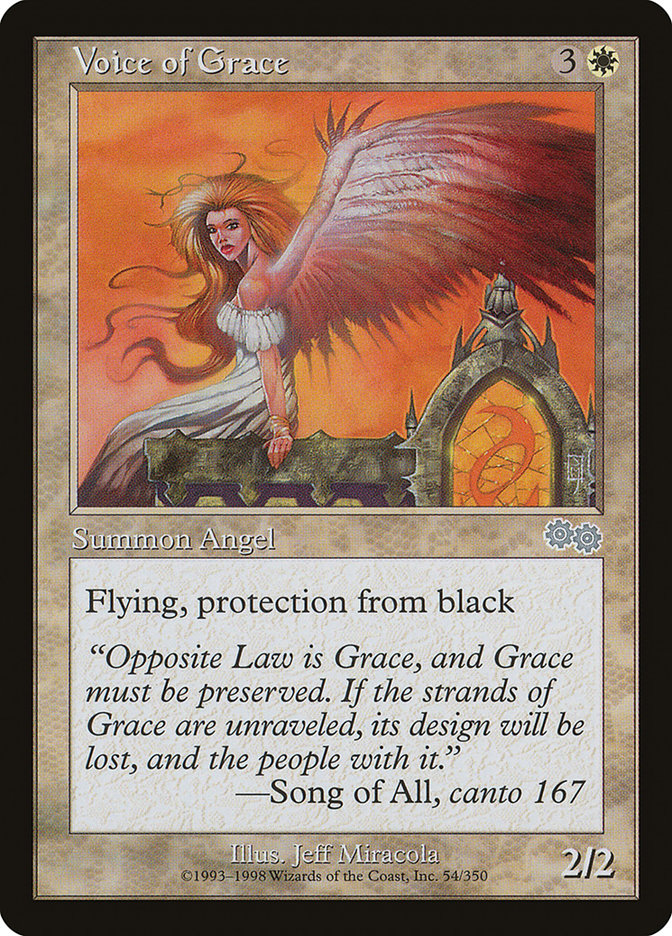 Voice of Grace [Urza's Saga] | Game Haven TX