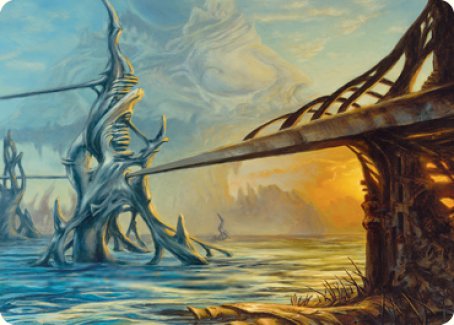 Razortide Bridge Art Card [Modern Horizons 2 Art Series] | Game Haven TX