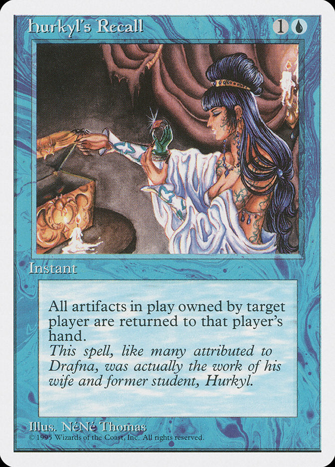 Hurkyl's Recall [Fourth Edition] | Game Haven TX