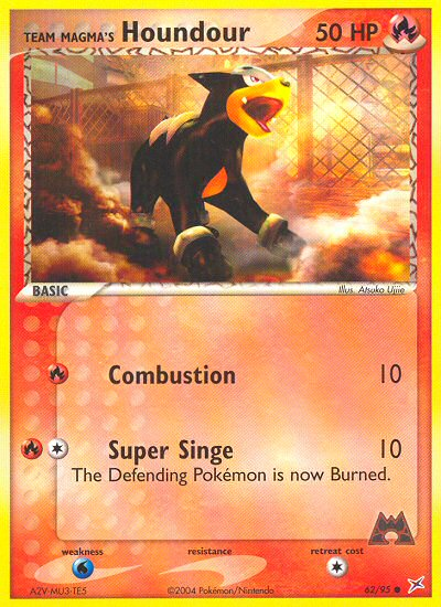 Team Magma's Houndour (62/95) [EX: Team Magma vs Team Aqua] | Game Haven TX