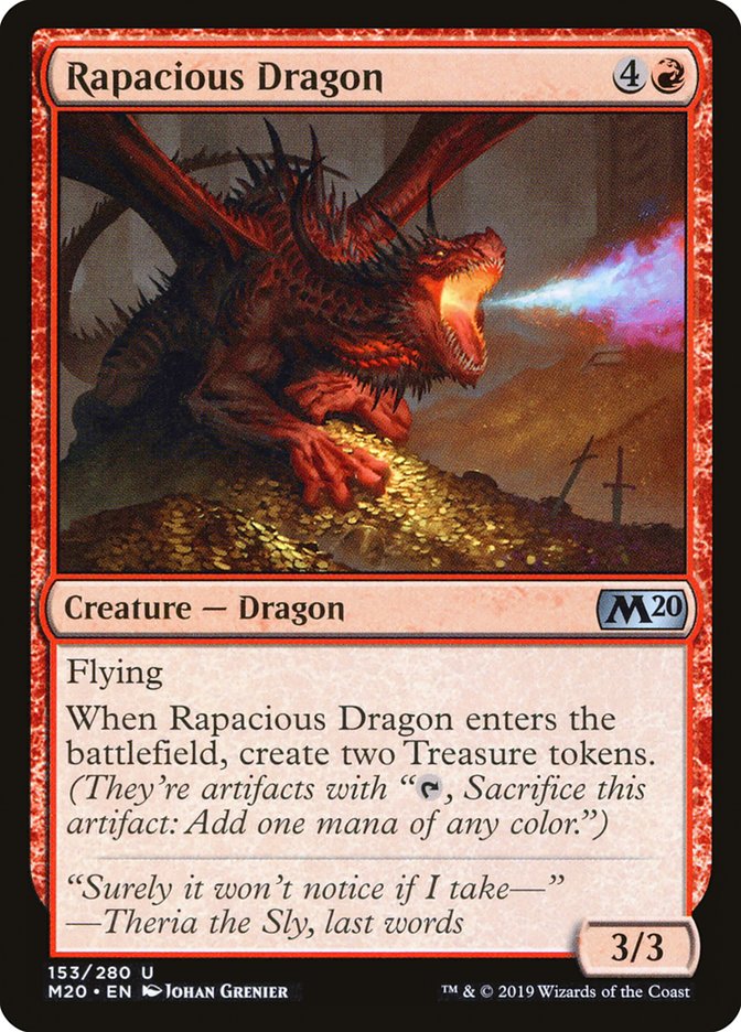Rapacious Dragon [Core Set 2020] | Game Haven TX