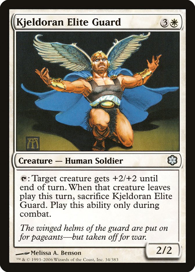 Kjeldoran Elite Guard [Coldsnap Theme Decks] | Game Haven TX