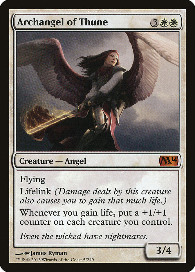 Archangel of Thune [Magic 2014] | Game Haven TX