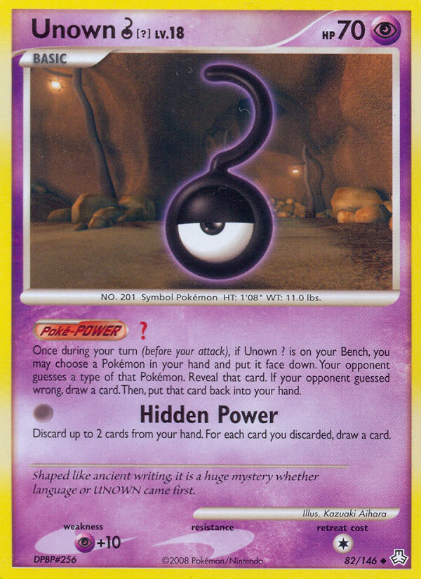 Unown ? (82/146) [Diamond & Pearl: Legends Awakened] | Game Haven TX