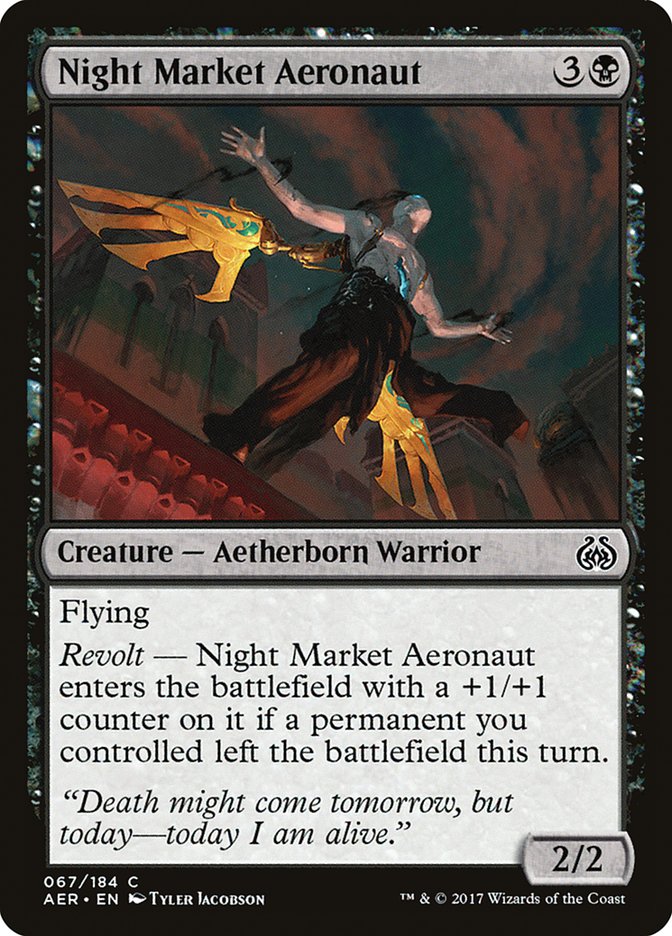 Night Market Aeronaut [Aether Revolt] | Game Haven TX