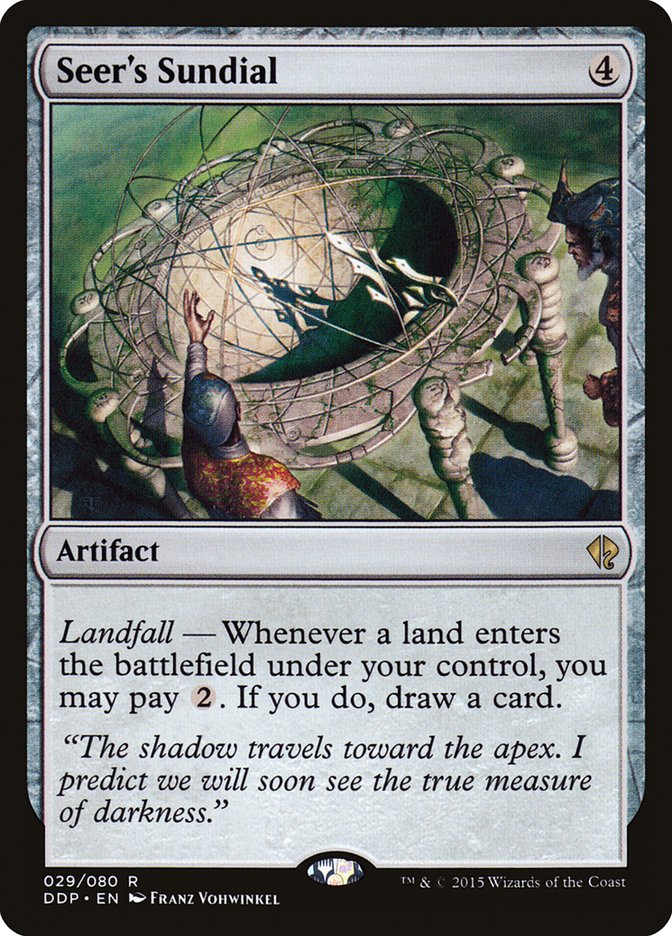 Seer's Sundial [Duel Decks: Zendikar vs. Eldrazi] | Game Haven TX