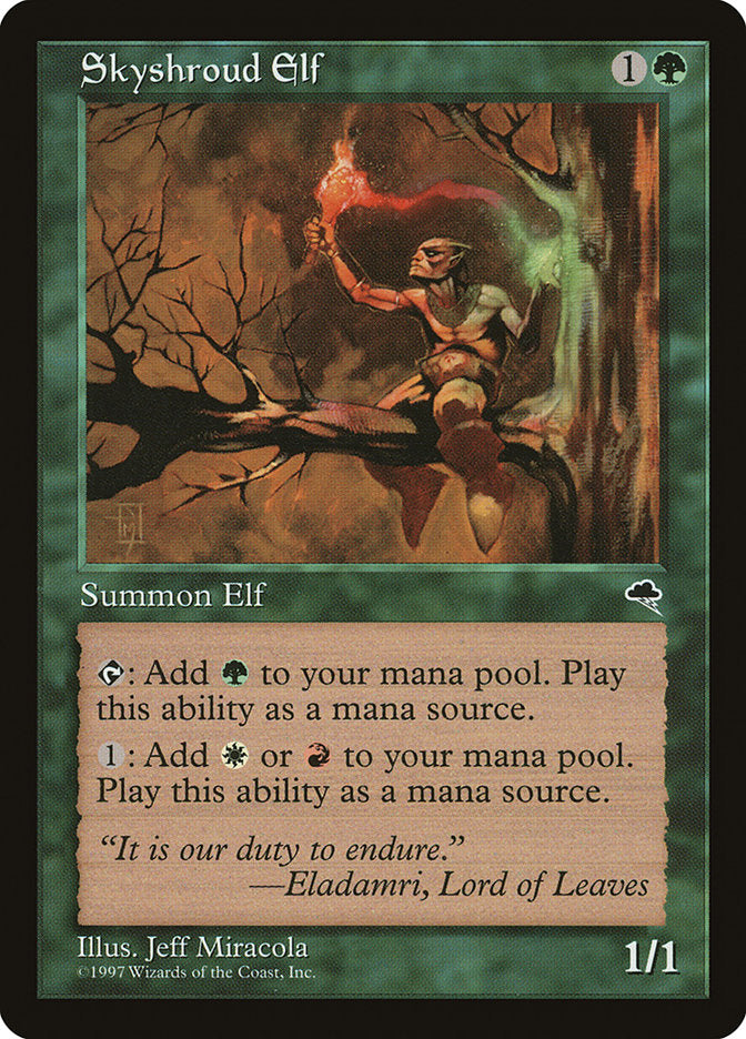 Skyshroud Elf [Tempest] | Game Haven TX