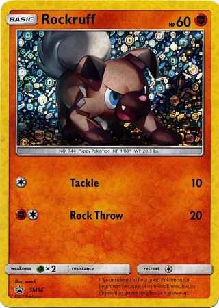 Rockruff (SM06) (General Mills Promo) [Sun & Moon: Black Star Promos] | Game Haven TX