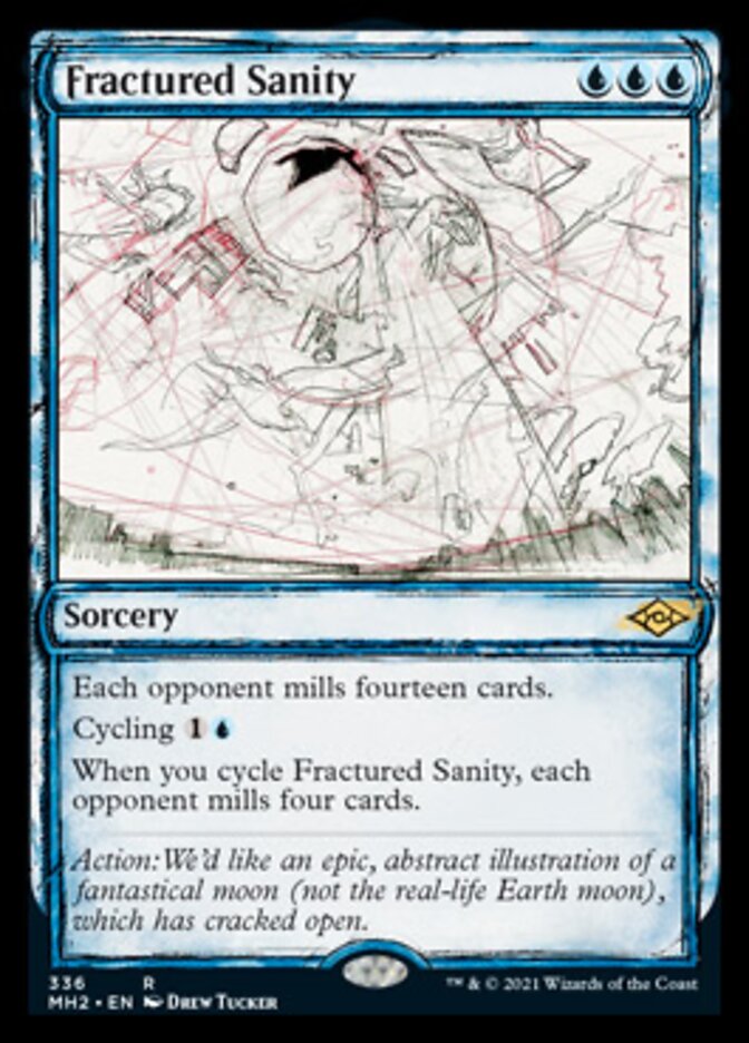 Fractured Sanity (Sketch) [Modern Horizons 2] | Game Haven TX